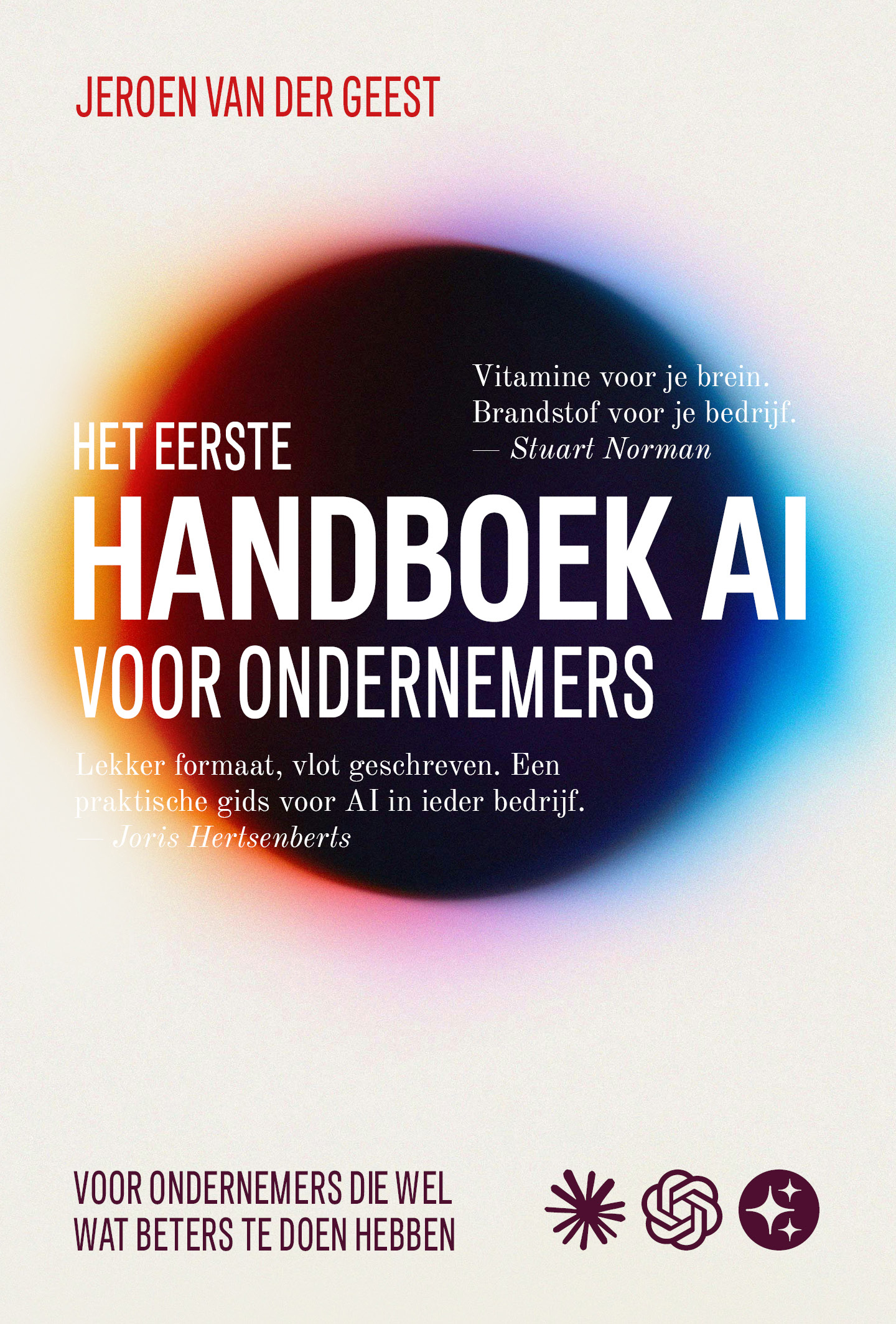 Cover · Handboek AI voor ondernemers