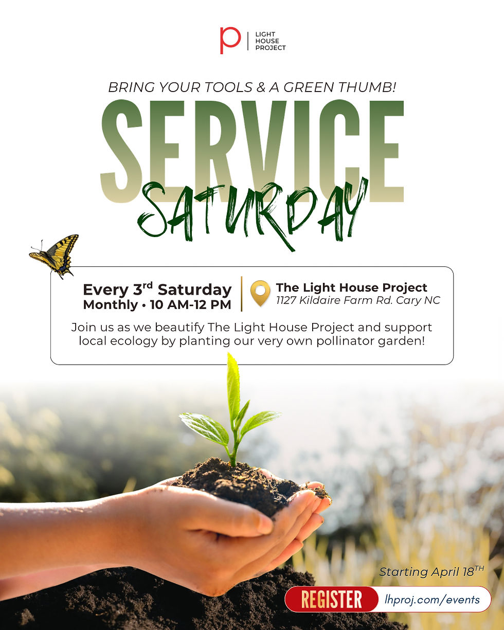 Service Saturday - Pollinator Garden
