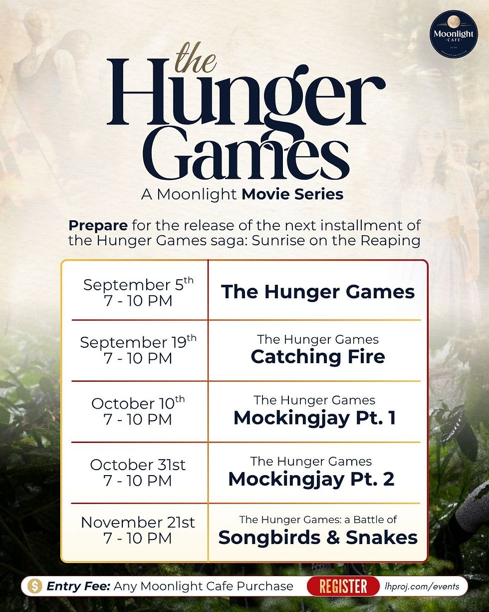 Moonlight Movie Night: The Hunger Games