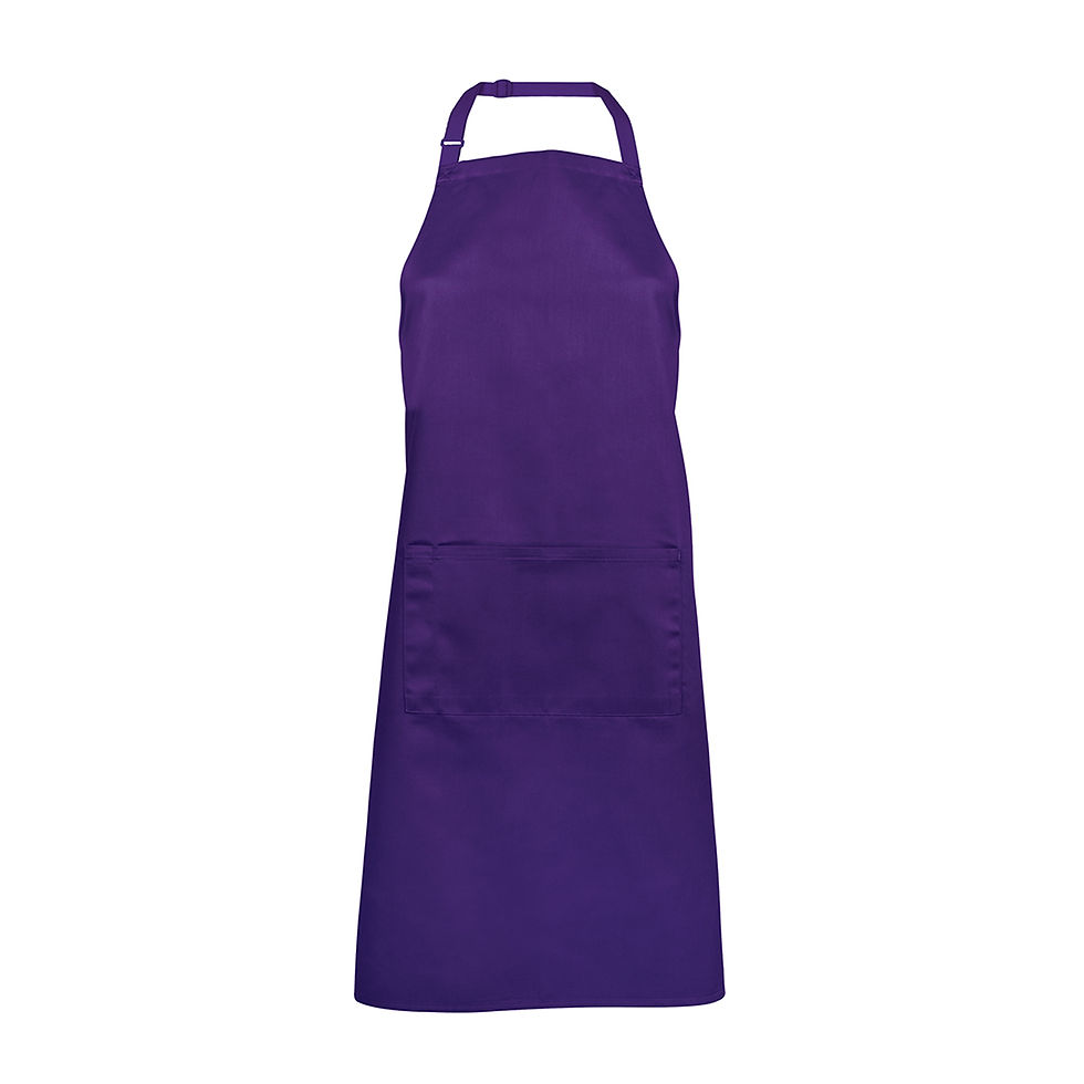 Thumbnail: 5A BIB 86x93cm Apron With Pocket