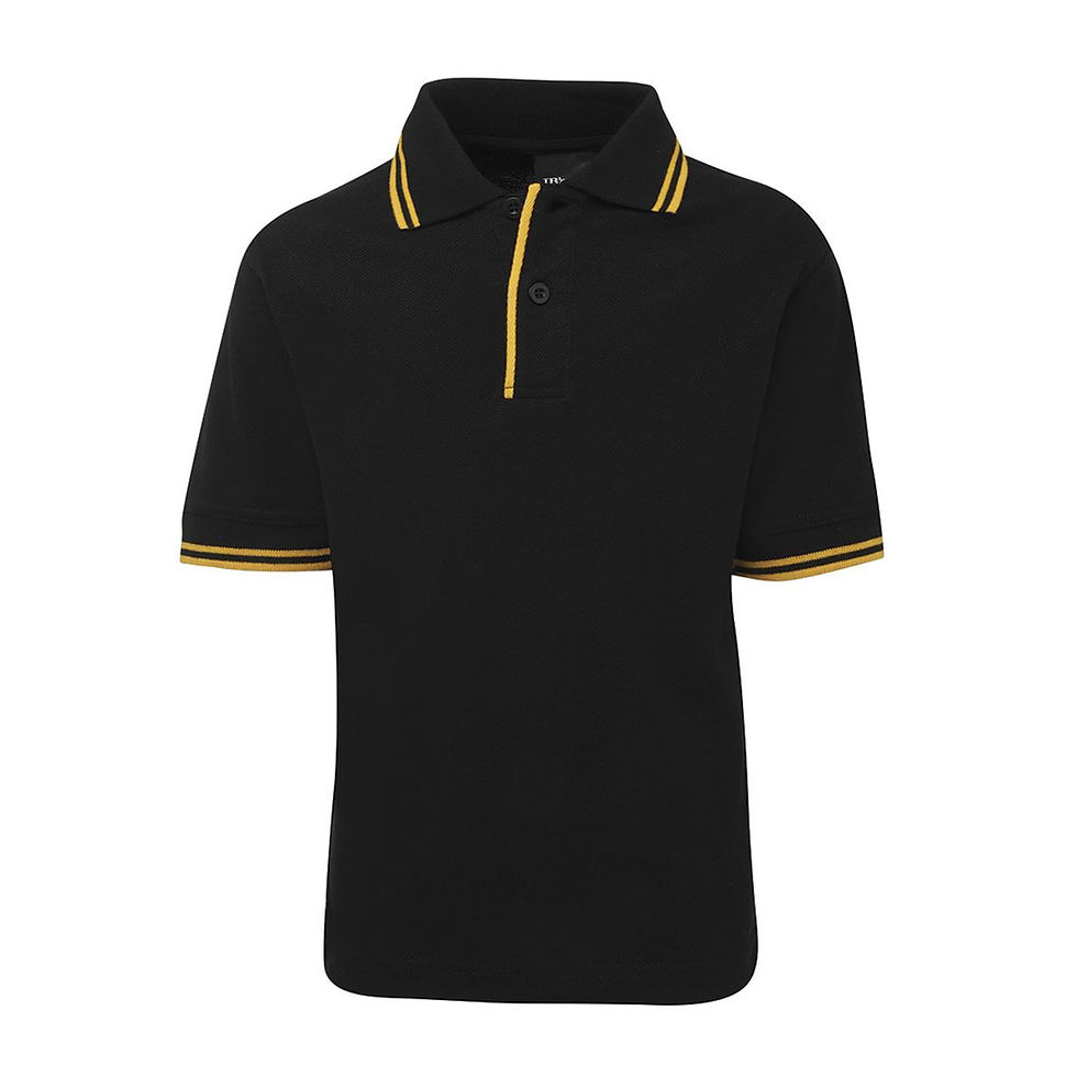 Thumbnail: 2KCP Kids Contrast Polo