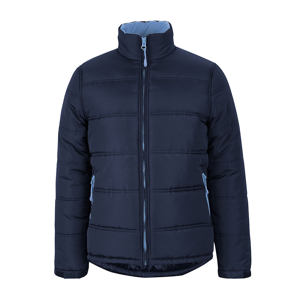 Thumbnail: 3ACJ Adults Puffer Contrast Jacket