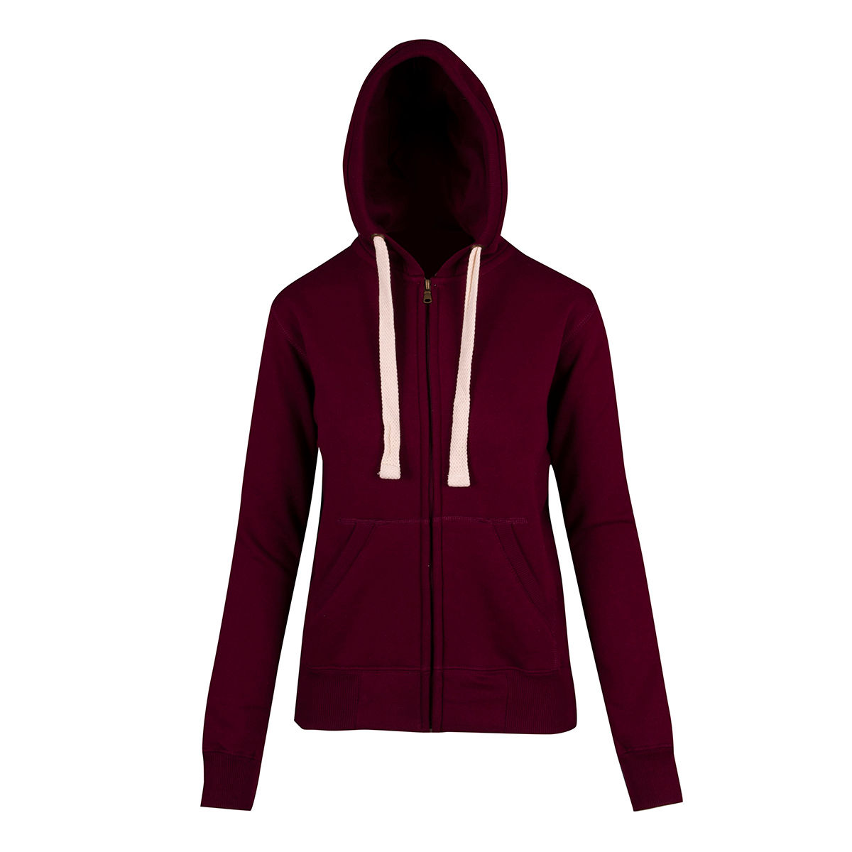 FZ99UN Ladies/Juniors Heavy Zip Fleece Hoodie