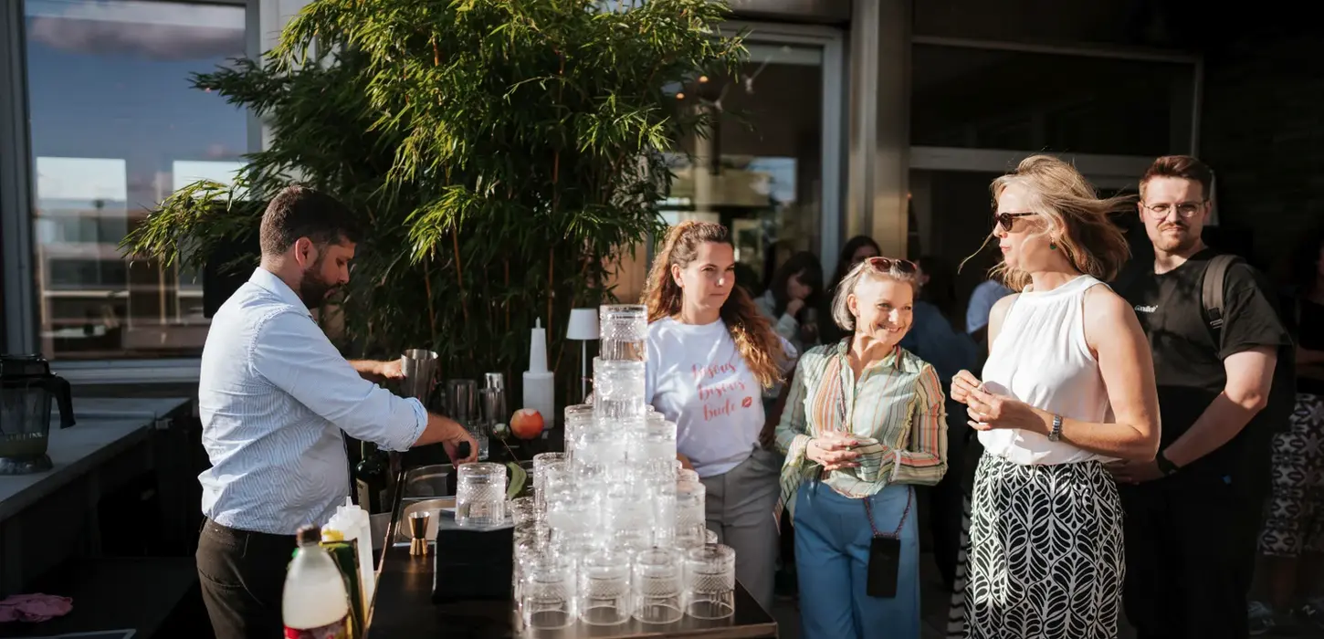 Sommerfest mit Cocktailbar