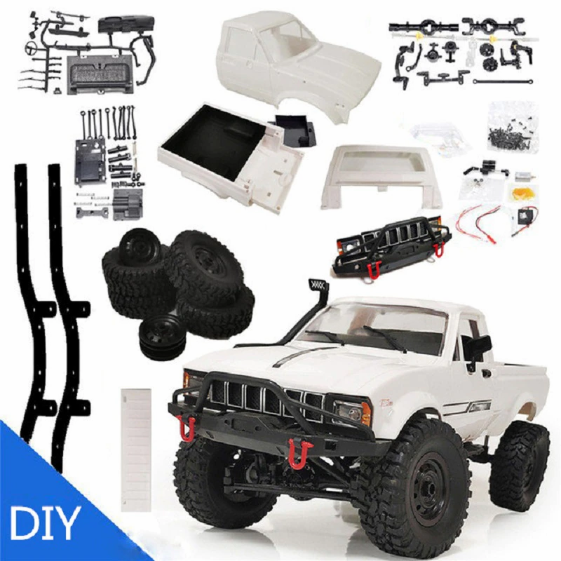 Thumbnail: Newwst WPL C24 Upgrade C24-1 1:16 RC Car 4WD Radio Control Off-Road Mini Car RT