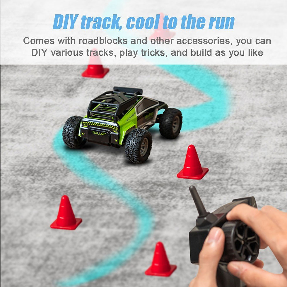 Thumbnail: S658 RC Cars Mini Remote Control Car for Kids 2.4GHz 1:32 RC Car with LED Light 