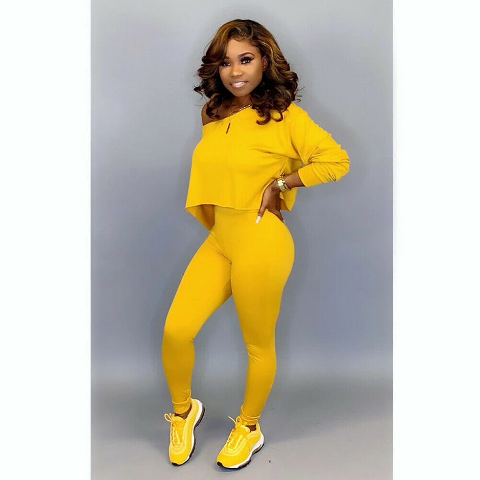 Thumbnail: 4 Colors Autumn Women Casual Solid Colors Outfit,Casual Suits Outwear Plus Size
