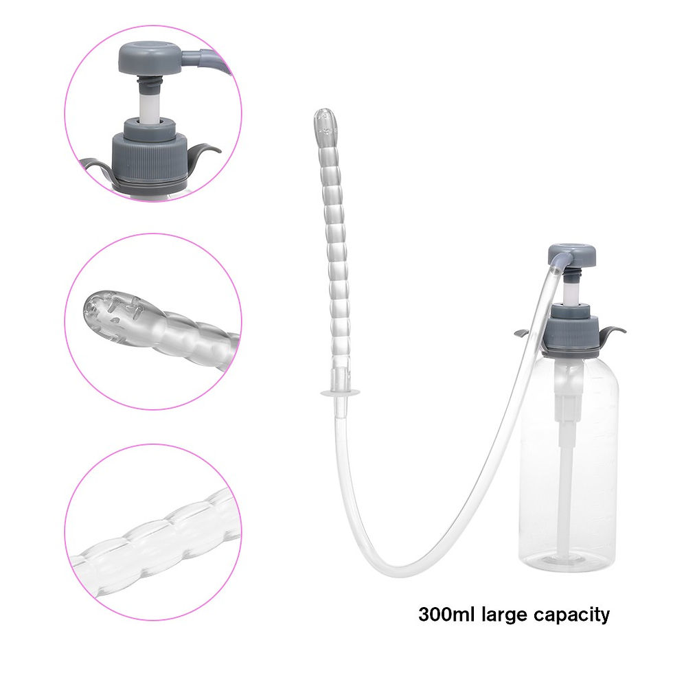 Thumbnail: Anal Douche Cleaner Enema Anal Vagina Cleaning Kit Anal Sex Toys Shower Enema Bo