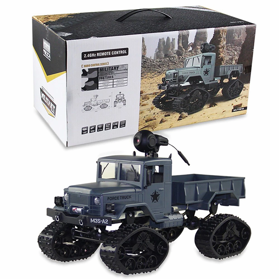 Thumbnail: FY001B WiFi 2.4Ghz 1/16 4WD Snow Tires Truck Off-road RC Truck with Front Light