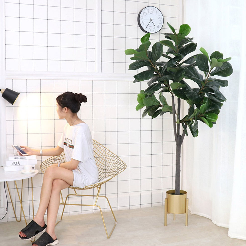 Thumbnail: 2X 120cm Green Artificial Indoor Qin Yerong Tree Fake Plant Simulation Decorativ