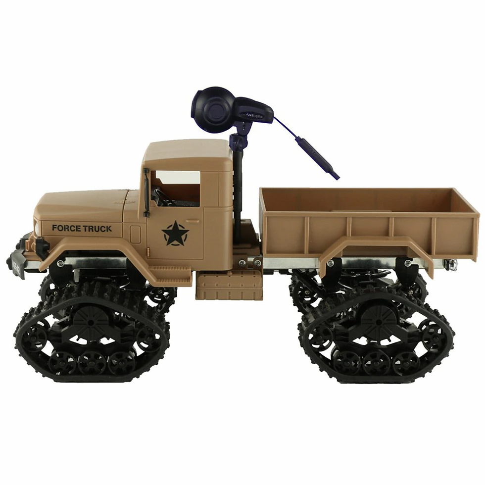 Thumbnail: FY001B WiFi 2.4Ghz 1/16 4WD Snow Tires Truck Off-road RC Truck with Front Light