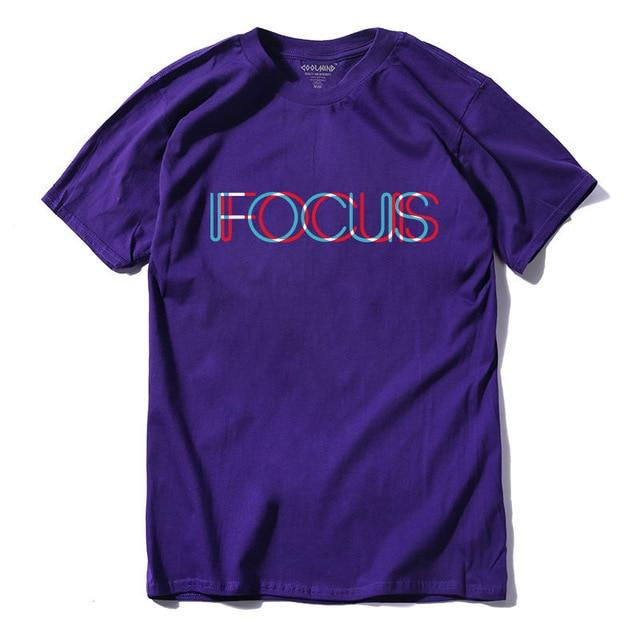 Thumbnail: 100% Cotton Short Sleeve Fucus Printed Tshirt