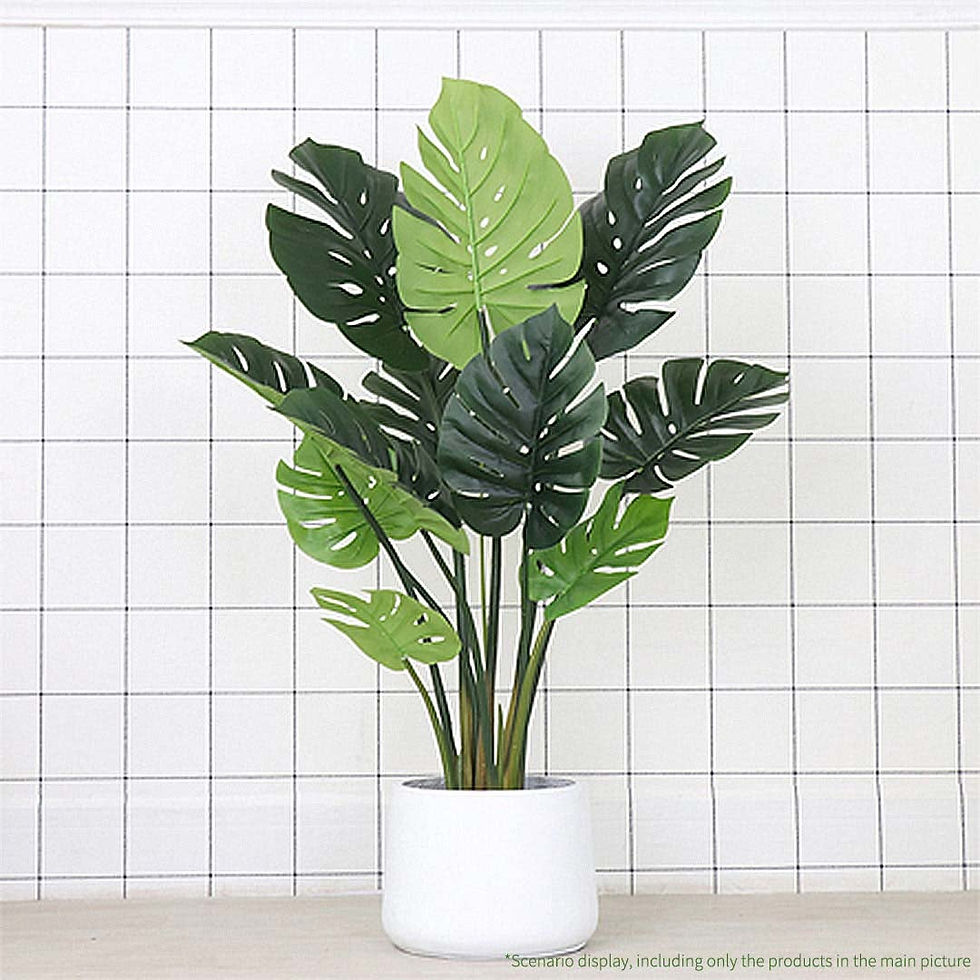 Thumbnail: 2X 80cm Artificial Indoor Potted Turtle Back Fake Decoration Tree Flower Pot Pla