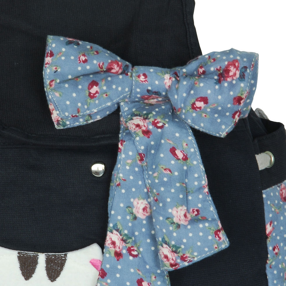 Thumbnail: [Endless Love] Fabric Art School Backpack Outdoor Daypack
