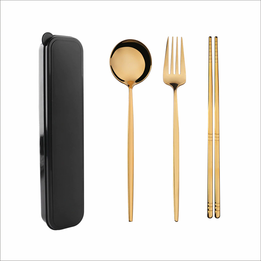 Thumbnail: TUUTH Dinner Set Cutlery Stainless Steel Tableware Knife Fork Spoon Dinnerware.