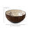 Thumbnail: Set 2 Mother of Pearl Inlay Coconut Bowl Serving Fruits & Dry Snack for Kitchen 