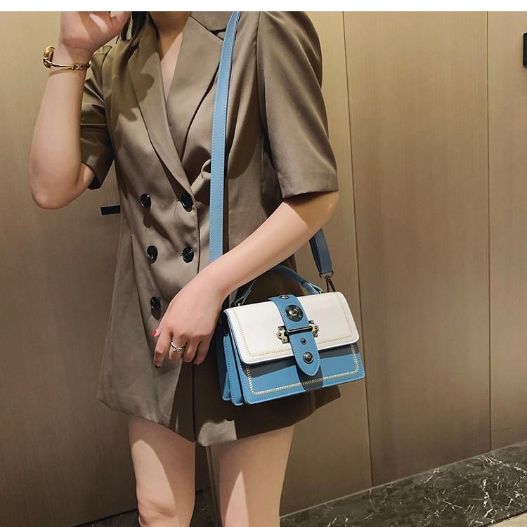Thumbnail: Elegant Rivet Shoulder Messenger Bag