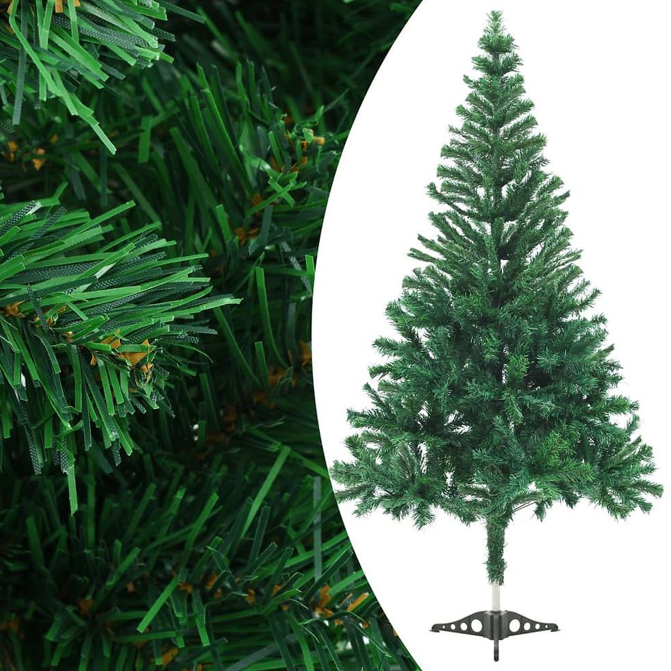 Thumbnail: vidaXL Artificial Christmas Tree with LEDs&Ball Set L Multi Colors/Sizes