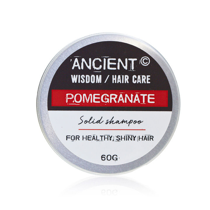 Thumbnail: Solid Shampoo Bar 60g - Crazy Pomegranate