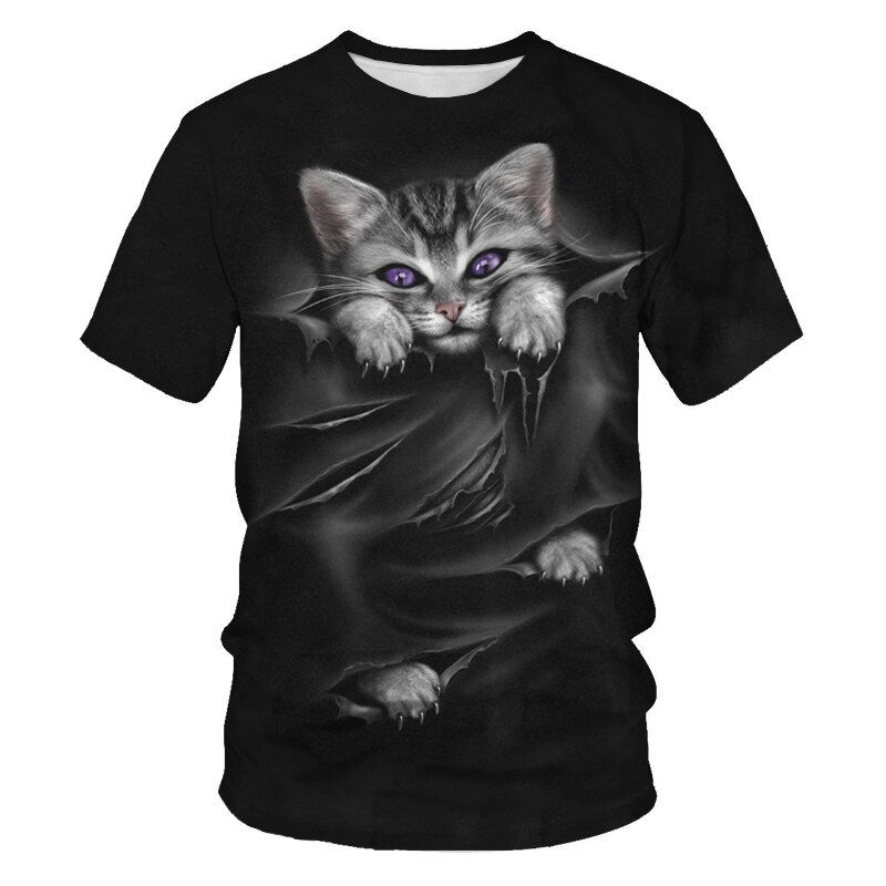 Thumbnail: Summer men's and women's Harajuku fashion T-shirt, loose and breathable oversiz