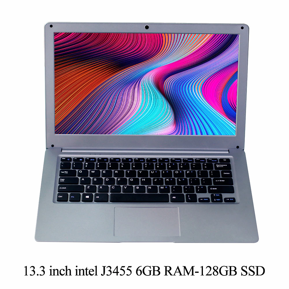 Thumbnail: 14.1 13.3 inch Student Laptop Cheaper Notebook 6GB RAM 128GB SSD Laptops Window