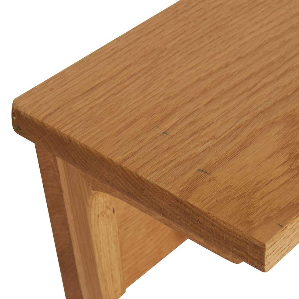 Thumbnail: vidaXL Coat Rack Solid Oak Wood Stand Wall Mounted Hook Hanger 23.6"/35.4"