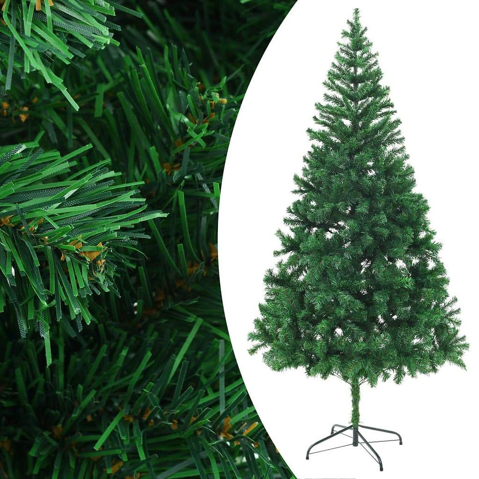 Thumbnail: vidaXL Artificial Christmas Tree with LEDs&Ball Set L Multi Colors/Sizes