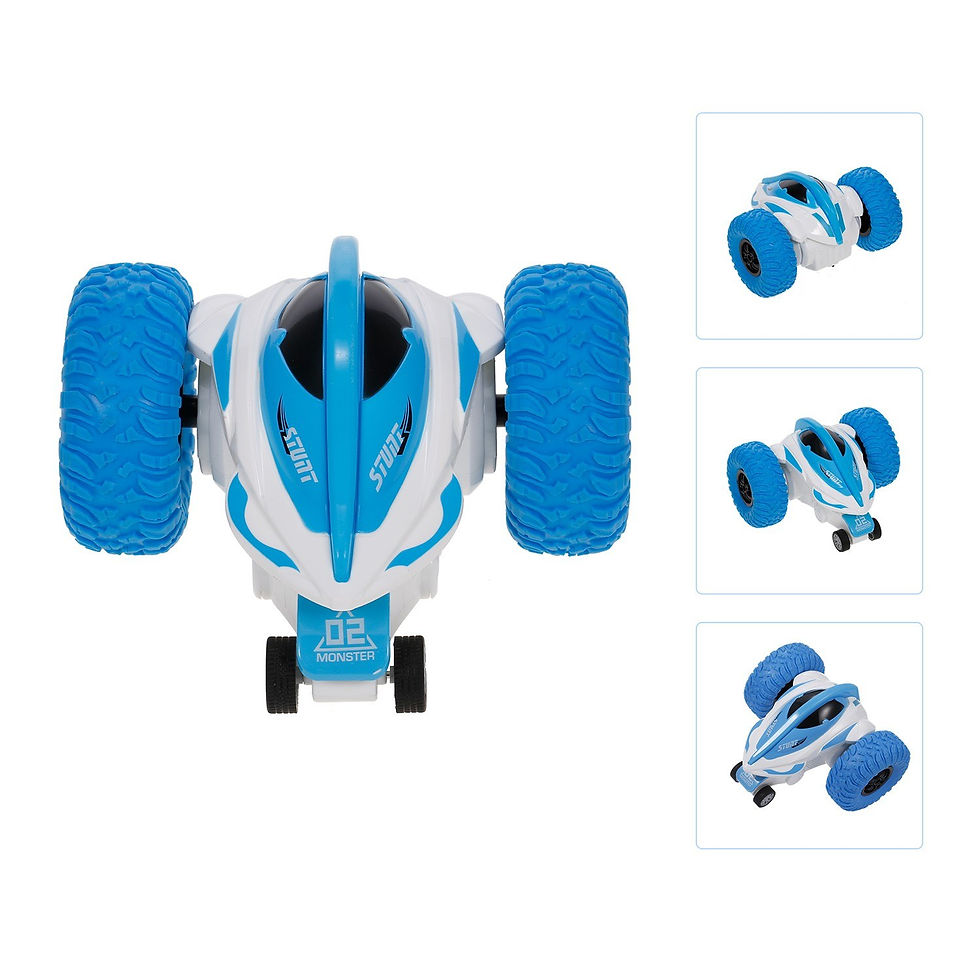 Thumbnail: RC Car 2.4G Stunt Drift Deformation Buggy Car Rock Crawler Roll Car 360 Degree F