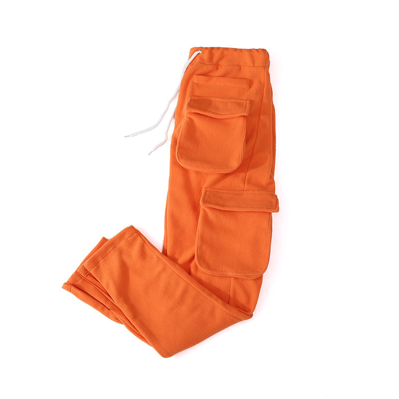 Thumbnail: Streetwear Men's Cargo Pants Pockets Sweat Pants Casual Trousers Mens