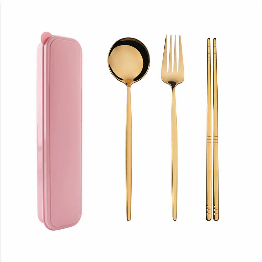Thumbnail: TUUTH Dinner Set Cutlery Stainless Steel Tableware Knife Fork Spoon Dinnerware.