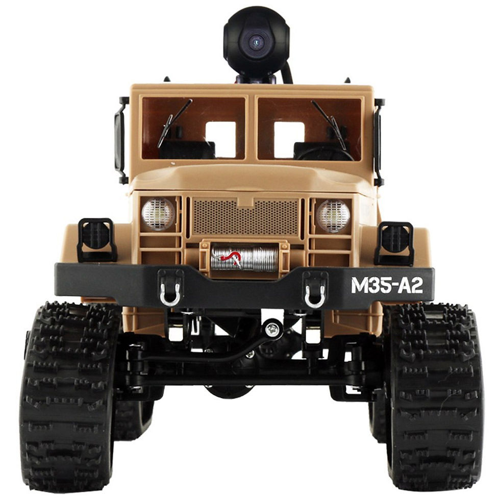 Thumbnail: FY001B WiFi 2.4Ghz 1/16 4WD Snow Tires Truck Off-road RC Truck with Front Light