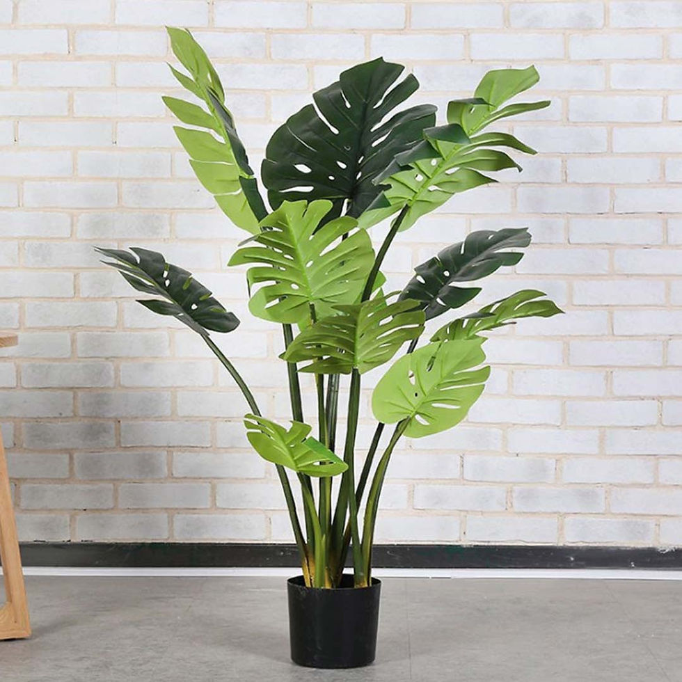 Thumbnail: 2X 80cm Artificial Indoor Potted Turtle Back Fake Decoration Tree Flower Pot Pla