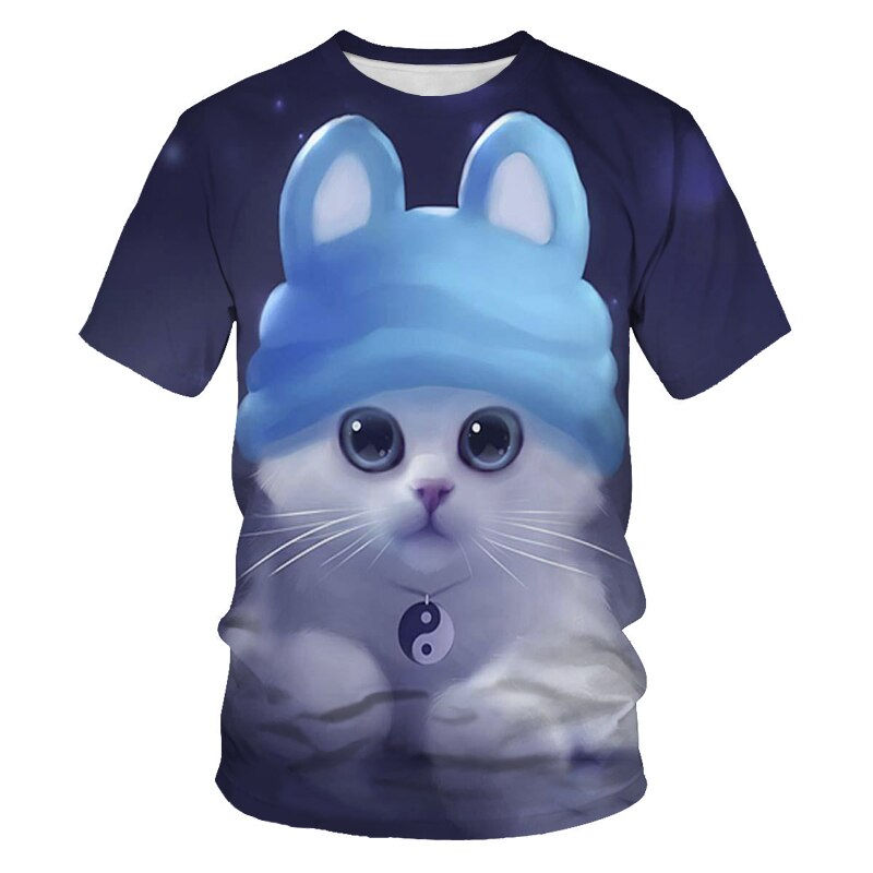Thumbnail: Summer men's and women's Harajuku fashion T-shirt, loose and breathable oversiz