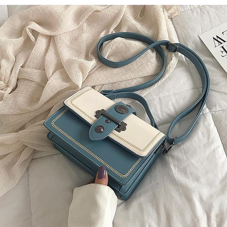 Thumbnail: Elegant Rivet Shoulder Messenger Bag