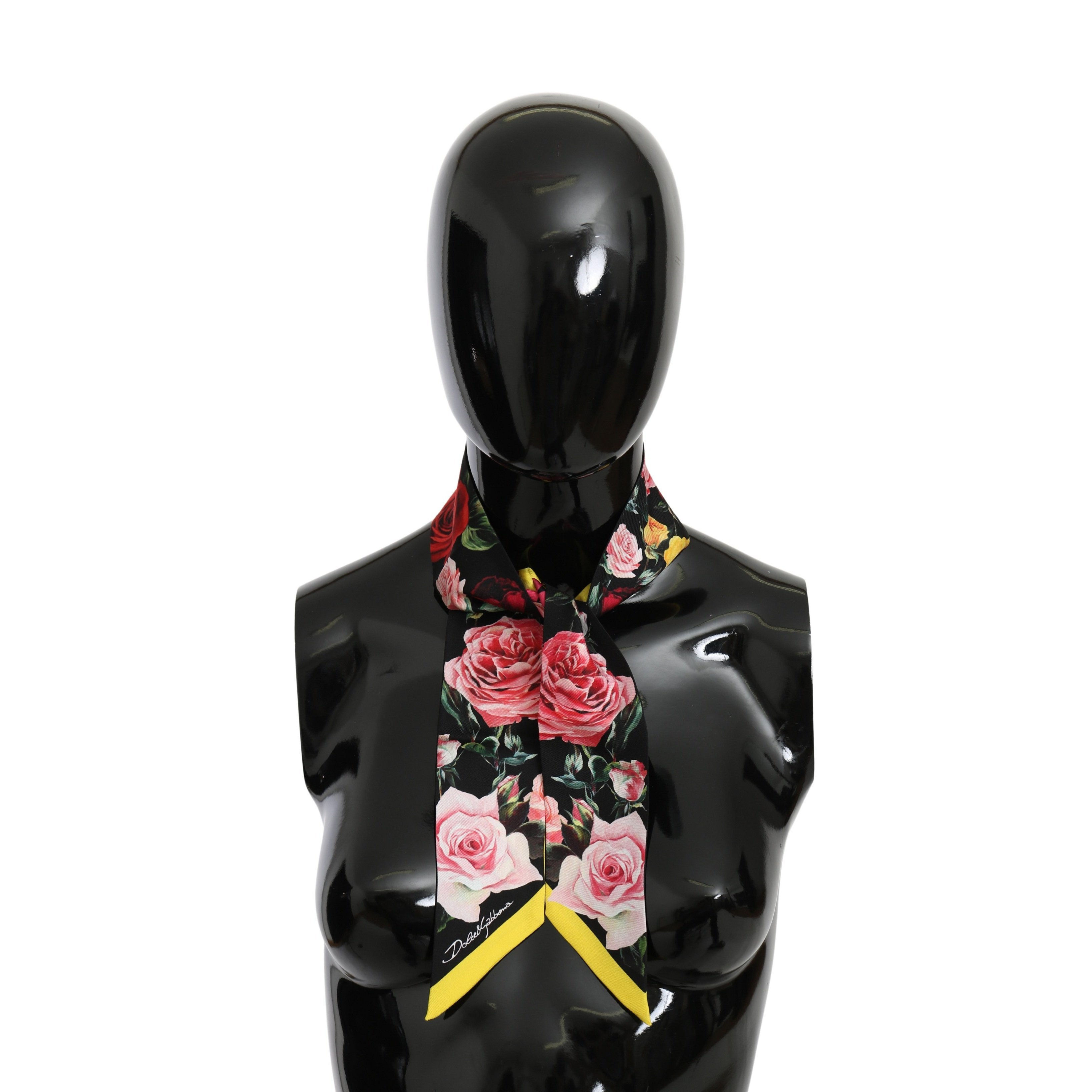 Multicolor Silk Necktie Shawl Women Scarf