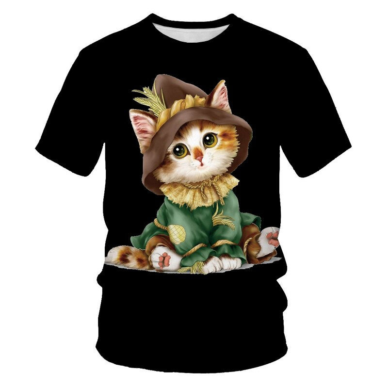 Thumbnail: Summer men's and women's Harajuku fashion T-shirt, loose and breathable oversiz