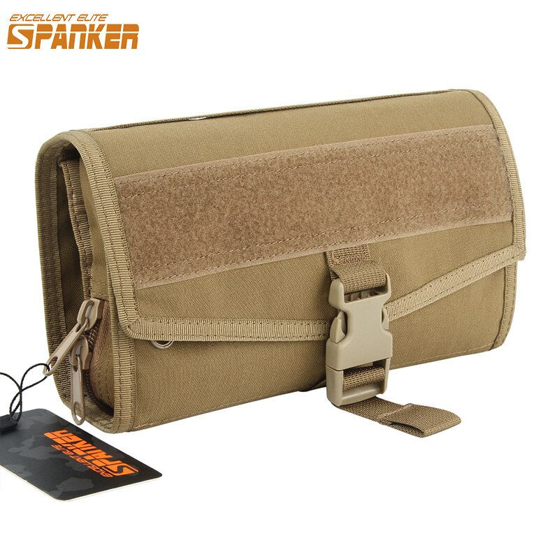 Thumbnail: EXCELLENT ELITE SPANKER Portable Small Men Women Waterproof Makeup Cosmetic Bags
