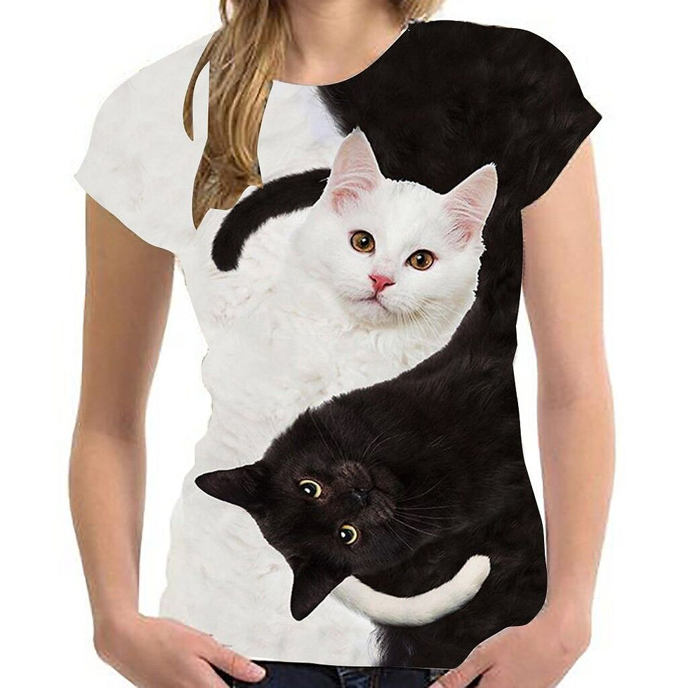 Thumbnail: Summer men's and women's Harajuku fashion T-shirt, loose and breathable oversiz