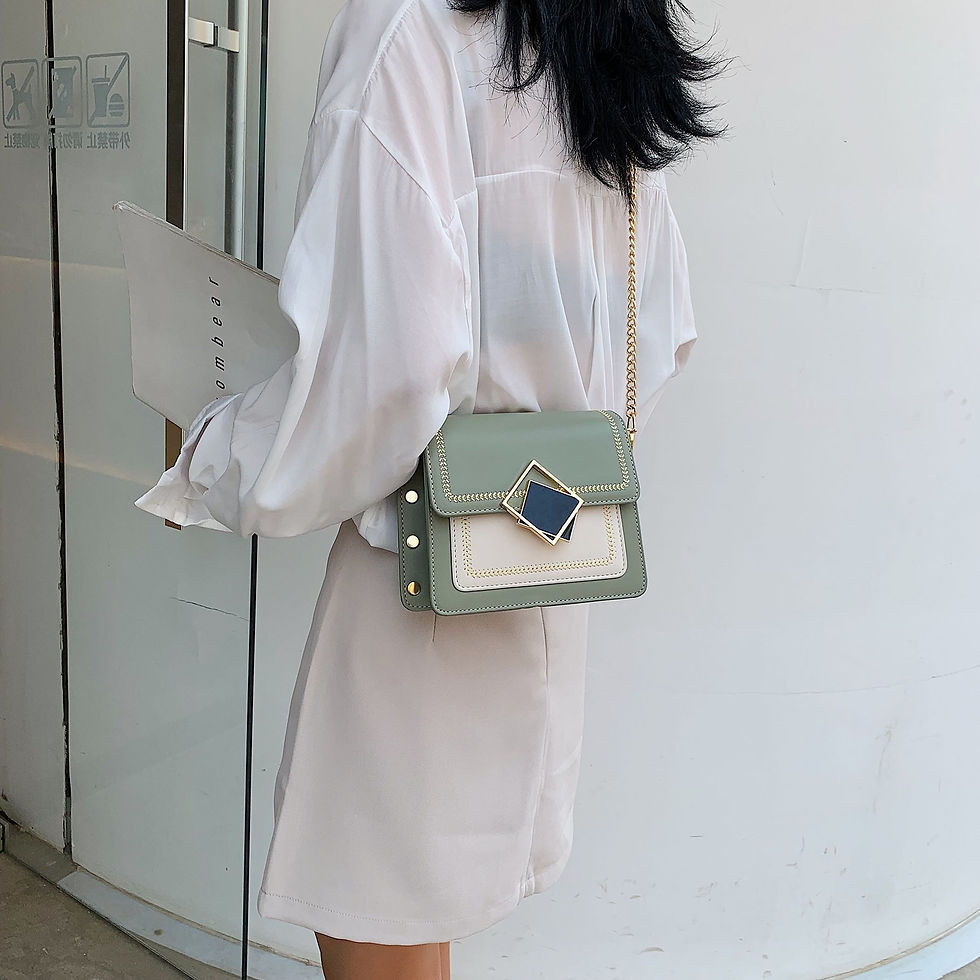 Thumbnail: Special Lock Design Travel Handbags