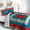 Thumbnail: [Loving the Sea] Quilted Patchwork Down Alternative Comforter Set (Full/Queen Si