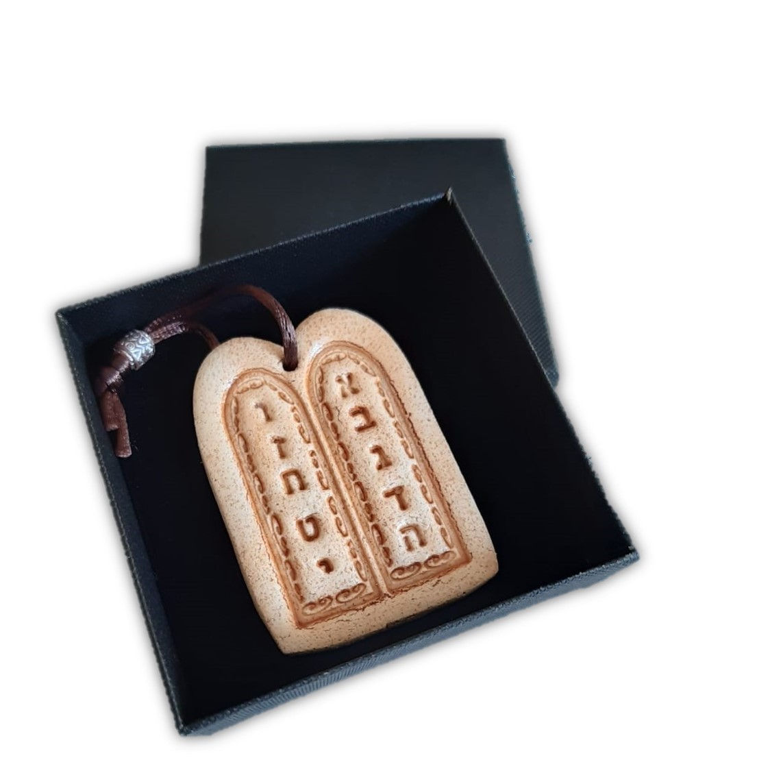 Soil Coin Ten Commandments ornament