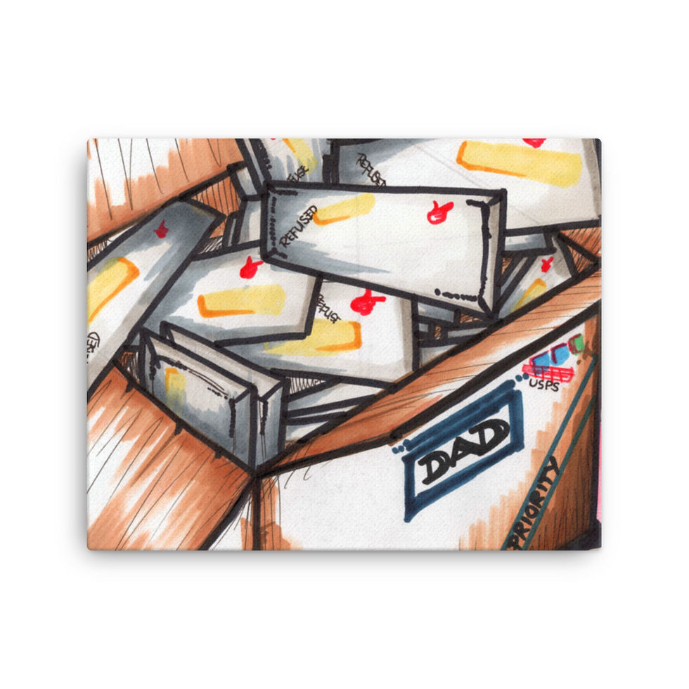 縮圖：Canvas Print "Return to Sender" by The Brass King