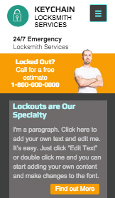 Zobrazit všechny šablony website templates – Zámečník