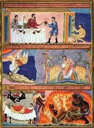 O RICO GLUTÃO E O POBRE LÁZARO