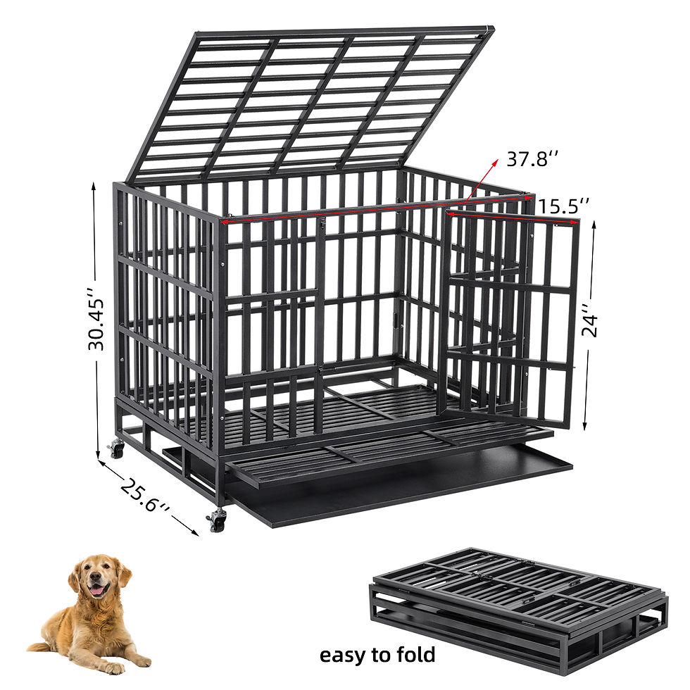 Thumbnail: 38 Inch Heavy Duty Dog Crate