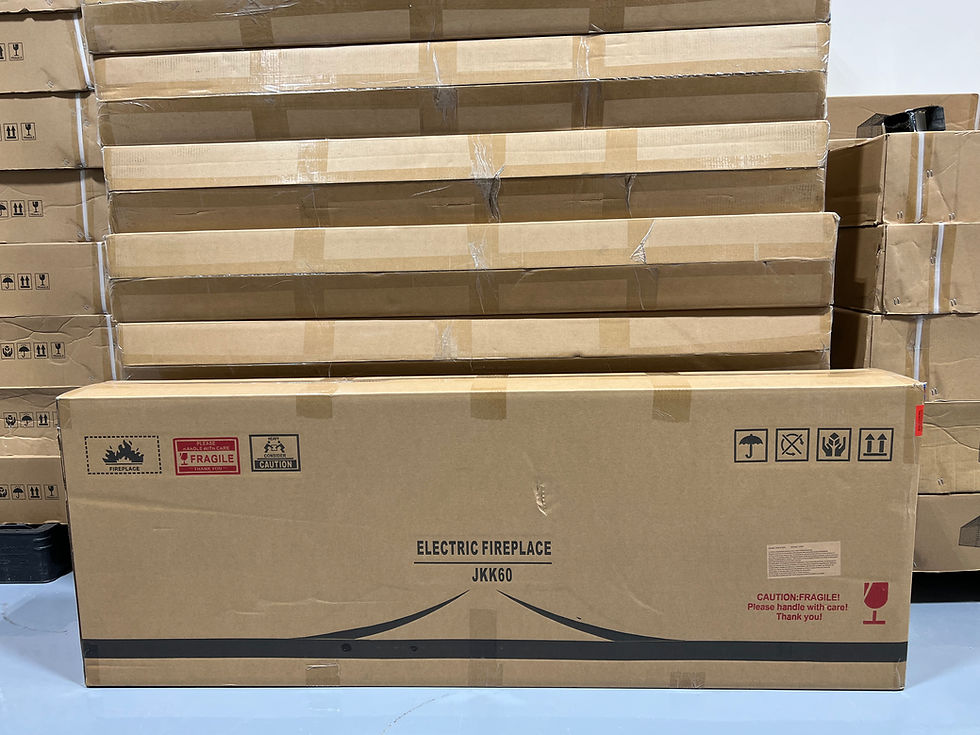 Thumbnail: 60" Electric Fireplace Inserts and Wall Mounts with Remote Controls