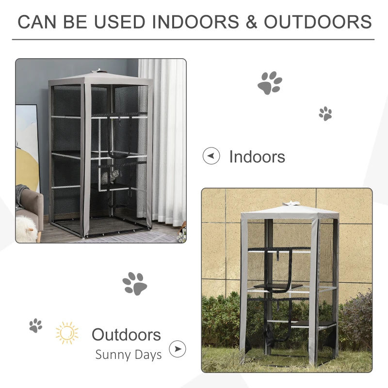 Thumbnail: Outdoor Cat Enclosure