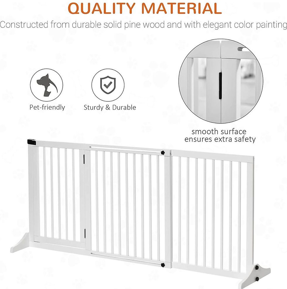 Thumbnail: Separate dog pen at the door