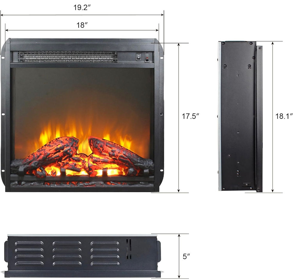 Thumbnail: 18 Inch Electric Fireplace Insert（SW004)