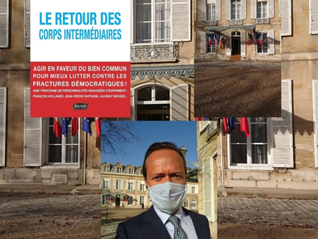 RÉUNION DE TRAVAIL À LA PRÉSIDENCE DU SÉNAT